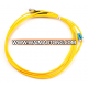 Duplex Singlemode LC To ST Fiber Optic Optical Patch Cord , optical Jumper Cable with 2.0MM/3.0MM