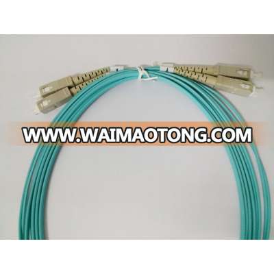 SC/PC OM3 MM Duplex 2.0mm Fiber Optic Patch Cord